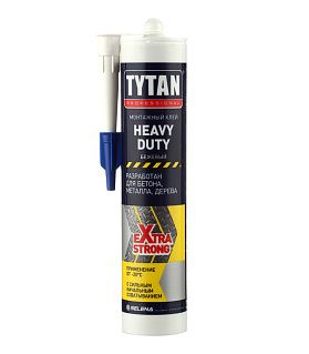 Монтажный клей Tytan Heavy Duty, каучуковый бежевый 310мл