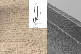 Плинтус МДФ Egger L524 / EPL189 60х17мм, 1 м.п.