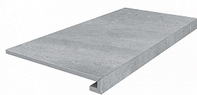 Ступень клееная Kerama Marazzi DD602220R/GCF Про Матрикс серый обрезной 33x60x0,9