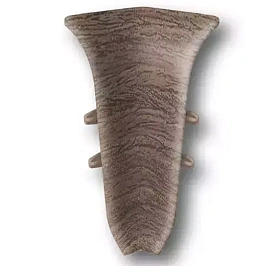 Угол внутренний для плинтуса Идеал Классик-85,К-П85-В 292 Орех миланский, 85мм