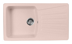 Мойка кухонная AquaGranitEx M-12 (315) розовый