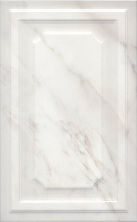 Керамическая плитка Kerama Marazzi 6357 Гран Пале белый панель 25х40, 1 кв.м.