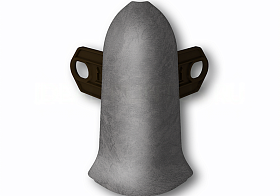 Угол наружный для плинтуса Идеал Классик-55, К-П55-Нк 548 Лофт серый, 55мм