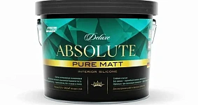 Краска интерьерная Parade DELUXE Absolute Pure Matt глубокоматовая, база A 9л