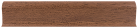 Плинтус ПВХ Line Plast 58x22мм LT004 Орех Антик, 1 м.п.