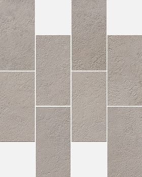 Декор Italon Миллениум Айрон Минибрик 23,7х29,5 серый