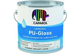 Эмаль акрил-полиуретановая Caparol Capacryl PU-Gloss Basis Transparent, База 3 (0,7л)