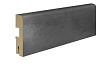 Плинтус напольный для дверей Velldoris Муар темно-серый,1 м.п.