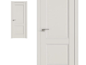 Межкомнатная дверь Profil Doors экошпон серия U 91U Дарк Вайт глухое полотно