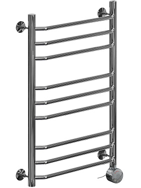 Полотенцесушитель электрический Ника TRAPEZIUM 80x60, правый тэн, хром