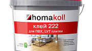 Клей Homakoll 222 (1 кг) для ПВХ, LVT плитки водно-дисперсионный
