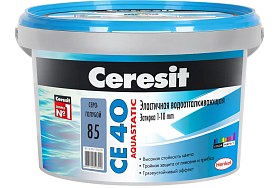 Затирка Ceresit AQUASTATIC CE40, Серо-голубая 85, 2кг