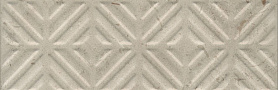Плитка из керамогранита Kerama Marazzi 11210R/4 Бордюр Карму бежевый матовый обрезной 30x9,6x10