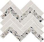 Декор Kerama Marazzi T042\SG5268 Монтиони мозаичный белый матовый 34x35,5x0,9