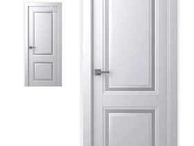 Межкомнатная дверь эмаль Belwooddoors Аурум 2 белая, глухое полотно