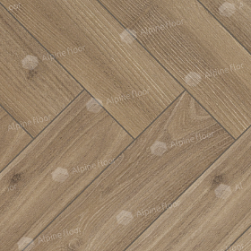 Ламинат Alpine Floor Herringbone 10 LF107-09 Дуб Калабрия 10мм, 33 класс с фаской, 1 м.кв.
