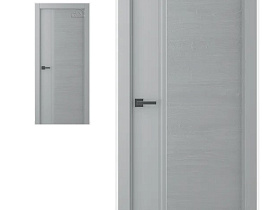 Межкомнатная дверь эмаль Belwooddoors Твинвуд 4 светло серый, глухое полотно