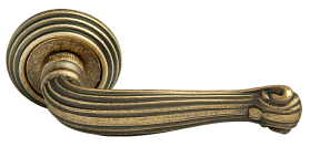 Межкомнатная дверная ручка Rucetti RAP-CLASSIC-L 4 OMB, Старая античная бронза