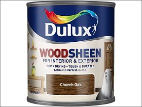 Лак-морилка на водной основе Dulux Woodsheen полуматовый Church Oak (церковный дуб) (0,25л)