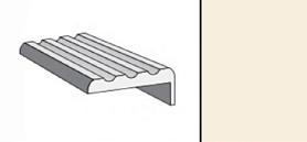 Наличник Тип-3 МДФ 2120х80х12мм для дверей с отделкой эмалью К-14 Крем