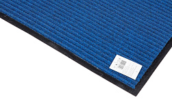 Коврик влаговпитывающий Балт Турф 2-х полосный Стандарт, Синий 90x120 см