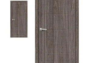Межкомнатная дверь Браво Эко Шпон Мода-22 Base Line Ash Wood