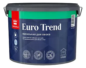 Краска интерьерная для стен и потолка Tikkurila Euro Trend, база A