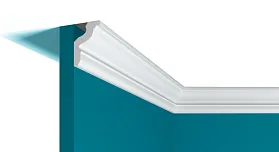 Карниз Перфект Плюс гладкий P22 29х42х2000 мм, 1 м.п.