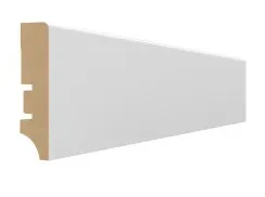 Плинтус МДФ Wimar 403 (прямой) белый под покраску 100х16мм, 1 м.п.