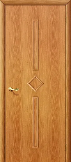 Межкомнатная ламинированная дверь Браво 9Г Л-12 миланский орех глухое полотно