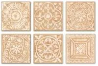 Декор Kerama Marazzi D1294/TU0600 Сонет карамель 5х5