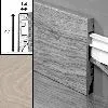 Плинтус Quick-Step 2400х14х77 мм QSPSKR 01660 Доска фламанского светлого дуба, 1 м.п.