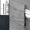 Плинтус Quick-Step 2400х14х77 мм QSPSKR 01550 Черный сланец, 1 м.п.