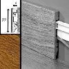 Плинтус Quick-Step 2400х14х77 мм QSPSKR 00918 Доска темного дуба лакированная, 1 м.п.