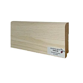 Плинтус МДФ DeArtio Best B302-04 Волжский вяз белый 80х16х2050, 1 м.п.