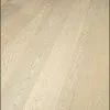 Паркетная доска Wood Bee 1-полосная Дуб Арктик под лаком, 1 м.кв.