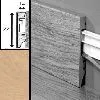 Плинтус Quick-Step 2400х14х77 мм QSPSKR 01538 Дуб белый промасленный, 1 м.п.