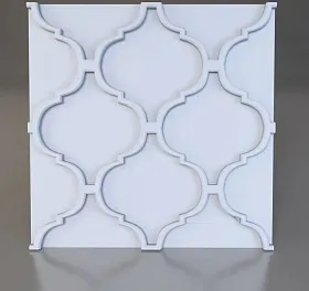 Стеновая панель Relieffo Classic 019 Scroll
