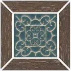 Вставка Kerama Marazzi ID154 Тровазо наборный коричневый светлый матовый 13x13x0,9