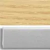 Плинтус шпонированный Pedross Дуб белёный 70x15, 1 м.п.