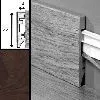 Плинтус Quick-Step 2400х14х77 мм QSPSKR 01430 Дуб белый затемненный, 1 м.п.