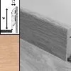 Плинтус Quick-Step QSSKR 58х12мм 01372 Дуб французский белый лакированный 4-х полосный, 1 м.п.