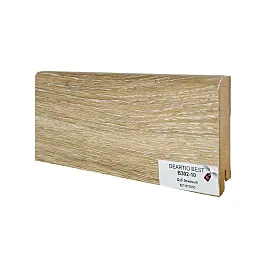 Плинтус МДФ DeArtio Best B302-10 Дуб Бежевый 80х16х2050, 1 м.п.