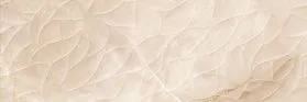Декофон Cersanit Ivory Плитка настенная рельеф бежевый (IVU012D) 25x75, 1 кв.м.