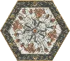 Декор Kerama Marazzi HGD/A381/SG2700L Парк Гуэля лаппатированный 29х33.4