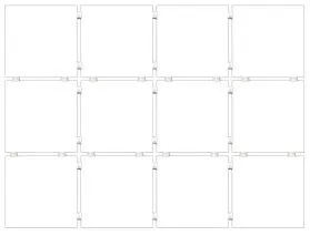 Керамогранит Kerama Marazzi 1230H Конфетти белый матовый, полотно 29,8х39,8 из 12 частей 9,8х9,8, 1 кв.м.