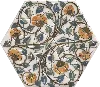 Декор Kerama Marazzi HGD/A386/SG2700L Парк Гуэля лаппатированный 29х33.4
