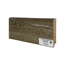 Плинтус МДФ DeArtio Best B302-18 Дуб Антрацит 80х16х2050, 1 м.п.