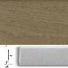 Плинтус шпонированный Pedross Дуб Мист 70x15, 1 м.п.