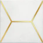 Декор Kerama Marazzi OP/A181/17063 Витраж белый 15x15